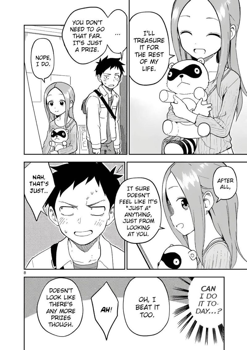 Karakai Jouzu No Moto Takagi San Chapter 199 Page 8