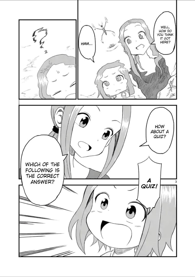 Karakai Jouzu No Moto Takagi San Chapter 20 Page 3