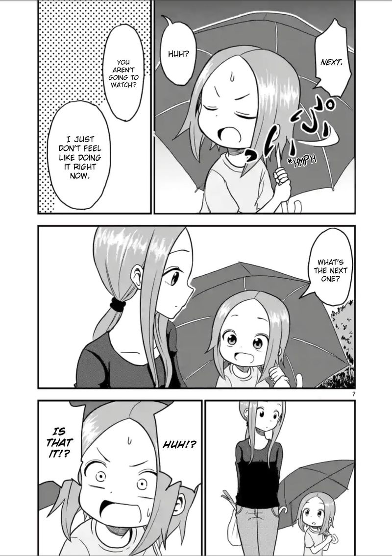 Karakai Jouzu No Moto Takagi San Chapter 20 Page 7