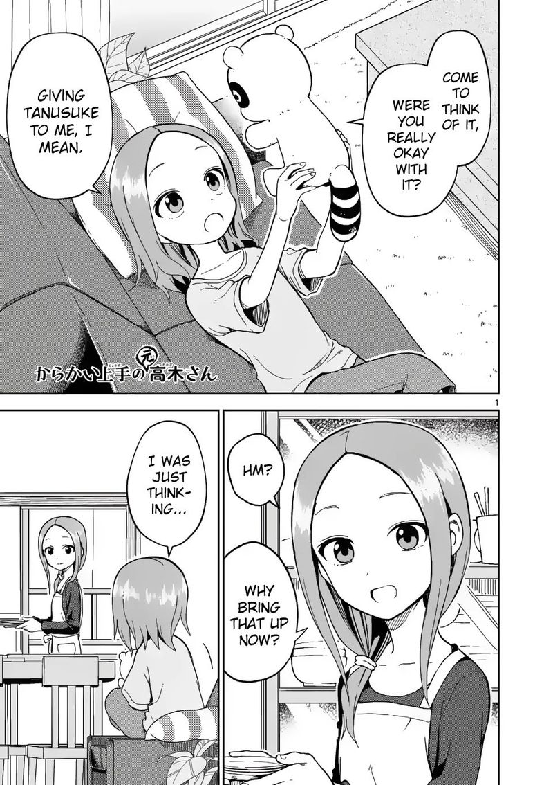 Karakai Jouzu No Moto Takagi San Chapter 200 Page 1