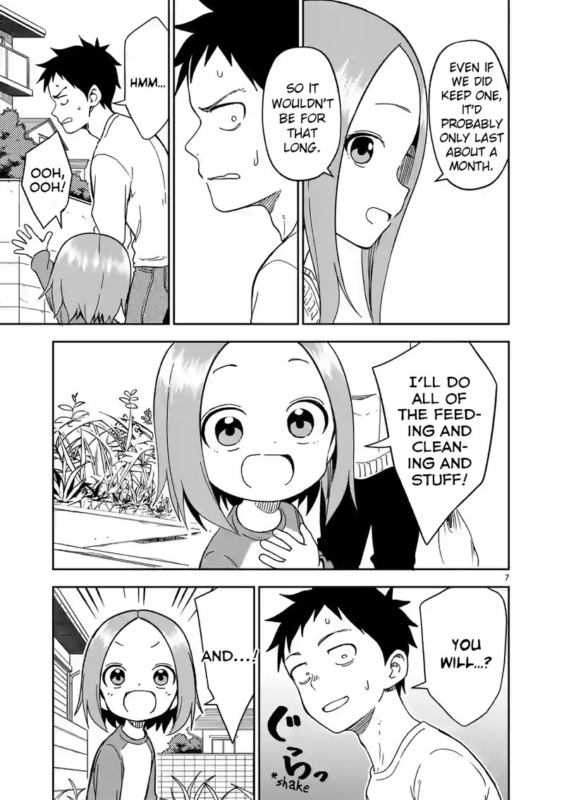 Karakai Jouzu No Moto Takagi San Chapter 201 Page 7