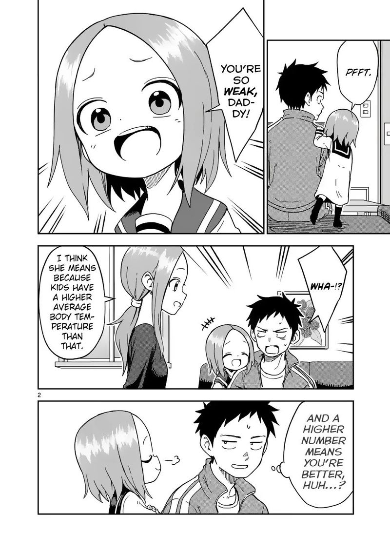 Karakai Jouzu No Moto Takagi San Chapter 203 Page 2