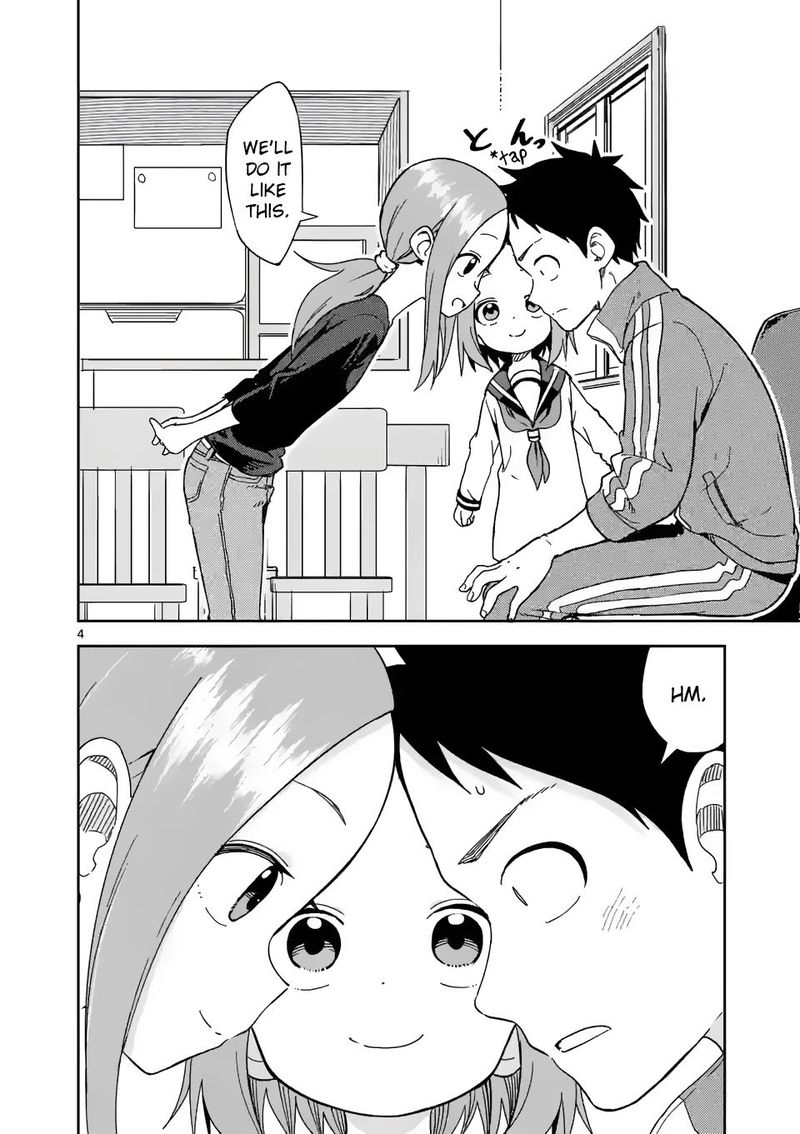 Karakai Jouzu No Moto Takagi San Chapter 203 Page 4