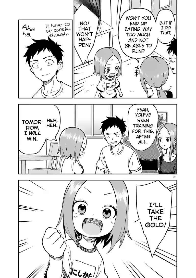 Karakai Jouzu No Moto Takagi San Chapter 204 Page 3