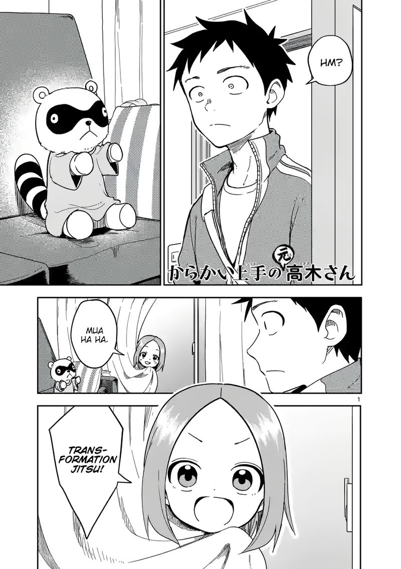 Karakai Jouzu No Moto Takagi San Chapter 206 Page 1