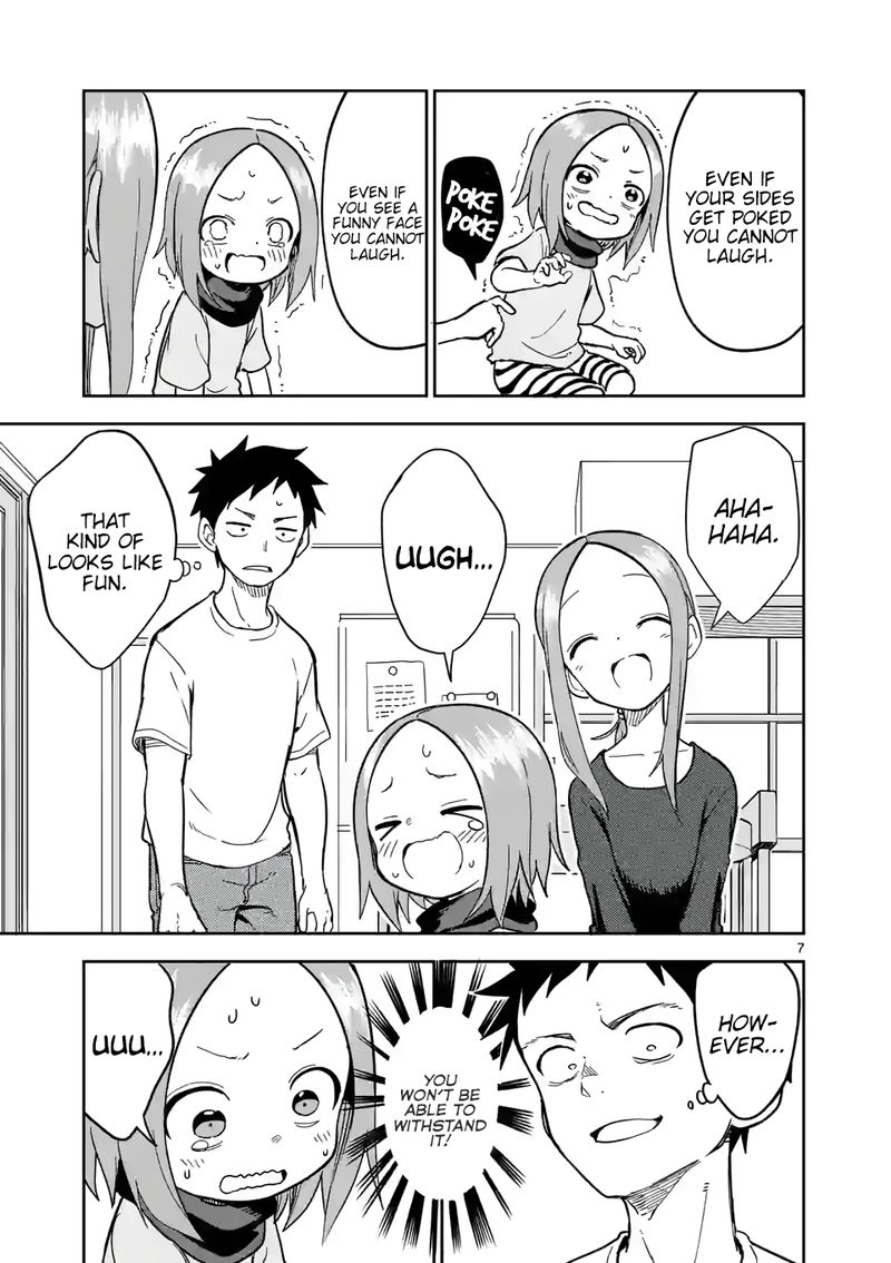 Karakai Jouzu No Moto Takagi San Chapter 206 Page 7