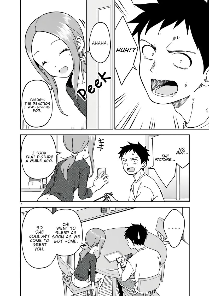 Karakai Jouzu No Moto Takagi San Chapter 207 Page 4