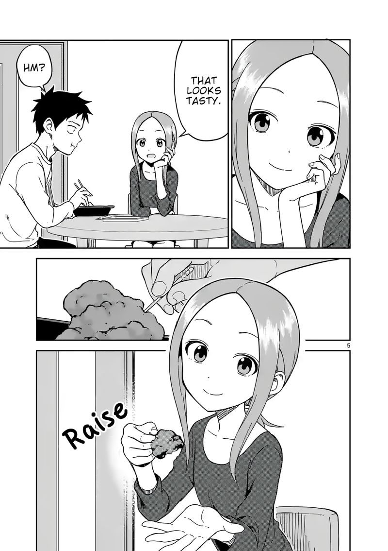 Karakai Jouzu No Moto Takagi San Chapter 207 Page 5