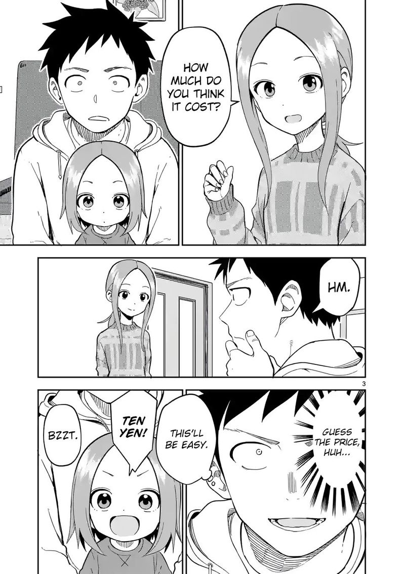 Karakai Jouzu No Moto Takagi San Chapter 208 Page 3