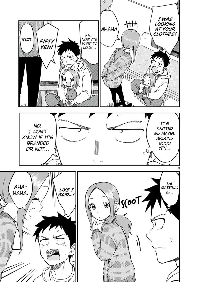 Karakai Jouzu No Moto Takagi San Chapter 208 Page 5