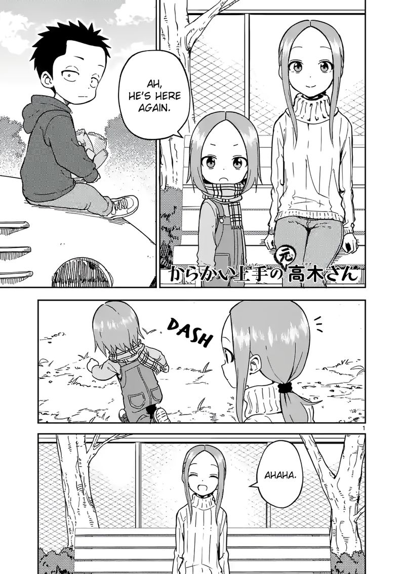 Karakai Jouzu No Moto Takagi San Chapter 209 Page 1