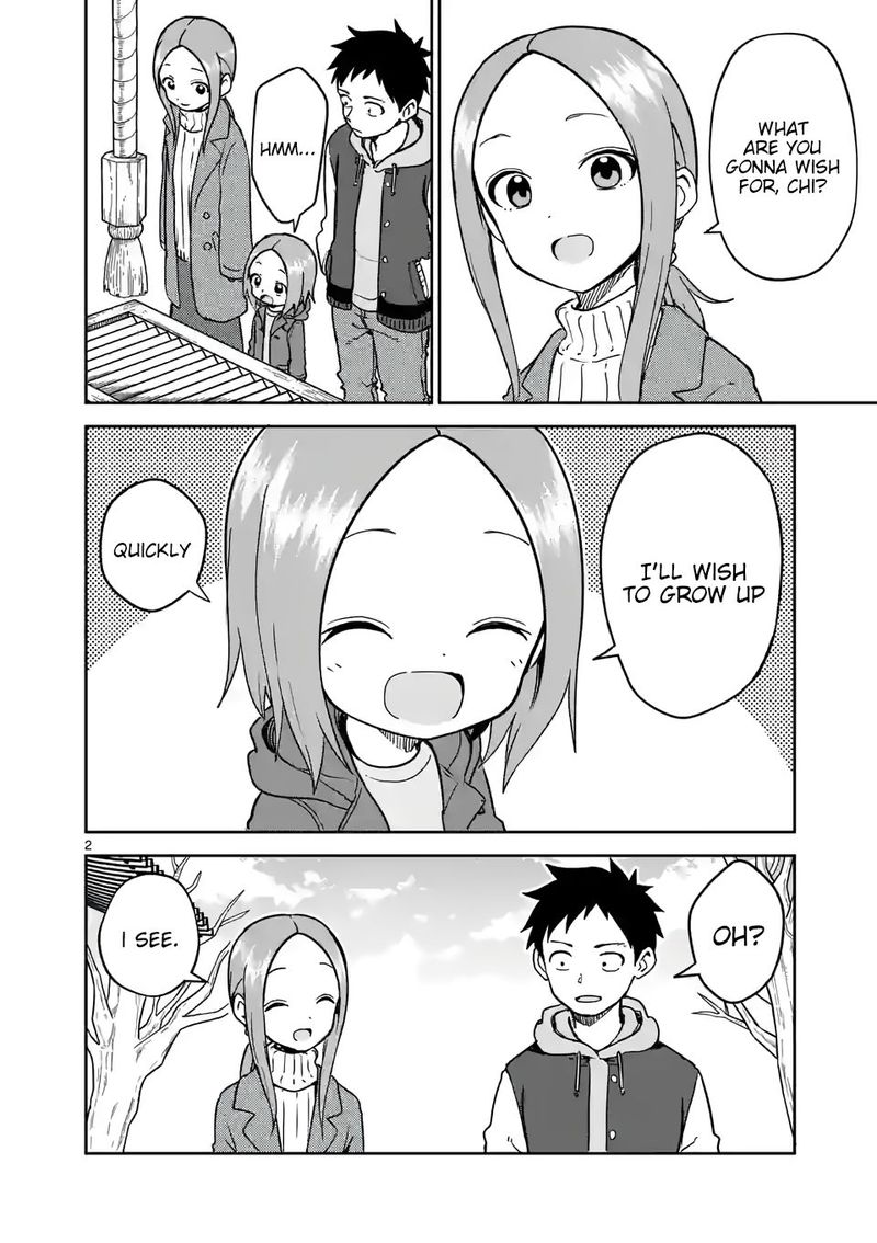 Karakai Jouzu No Moto Takagi San Chapter 211 Page 2