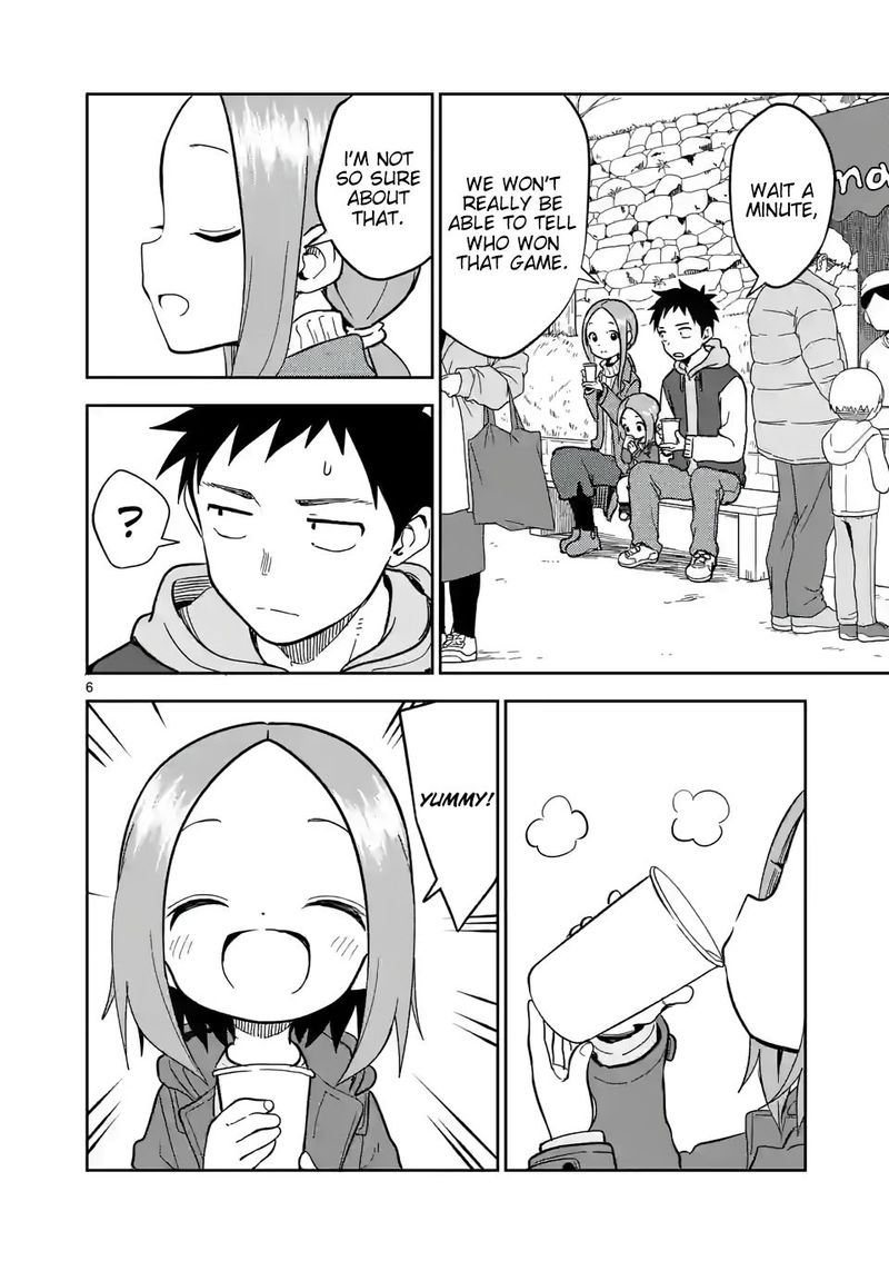 Karakai Jouzu No Moto Takagi San Chapter 211 Page 6