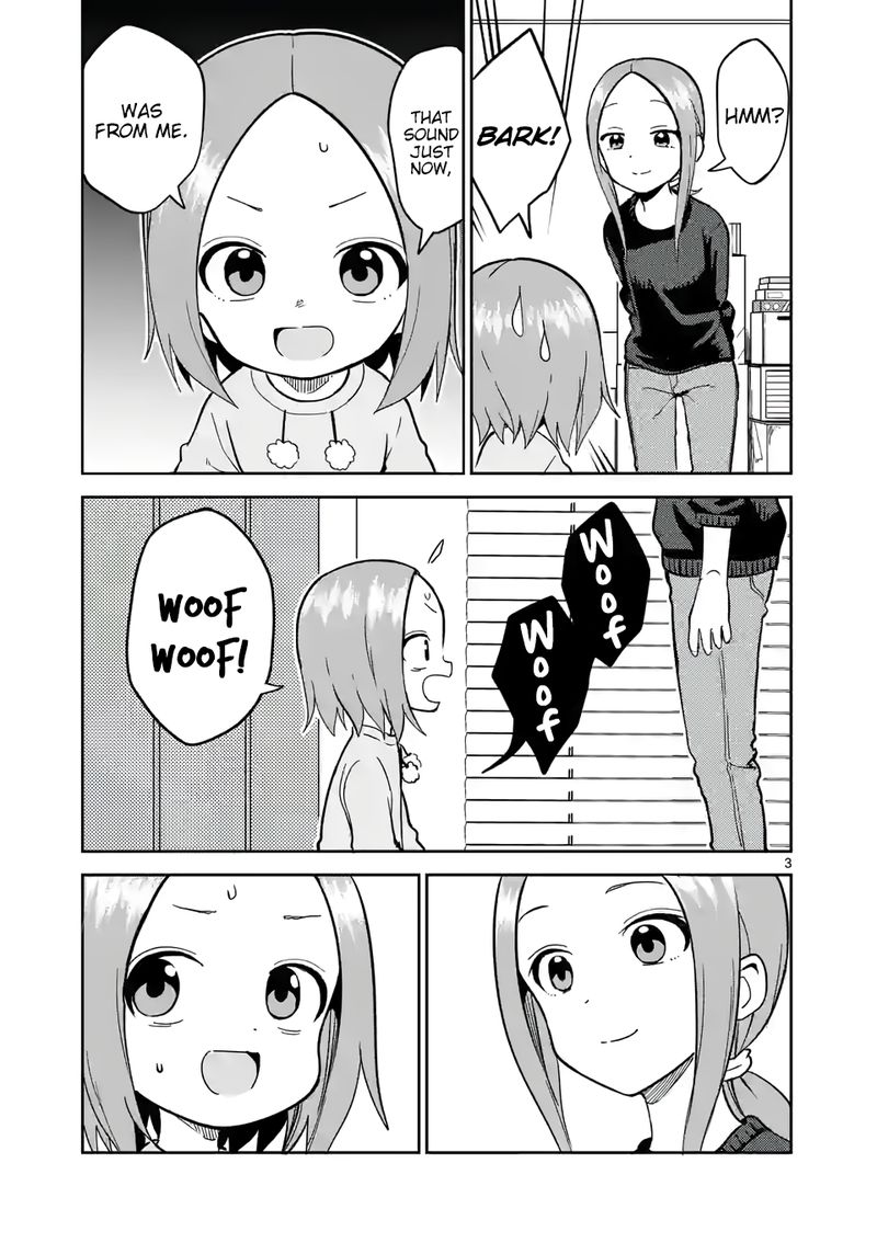 Karakai Jouzu No Moto Takagi San Chapter 212 Page 3