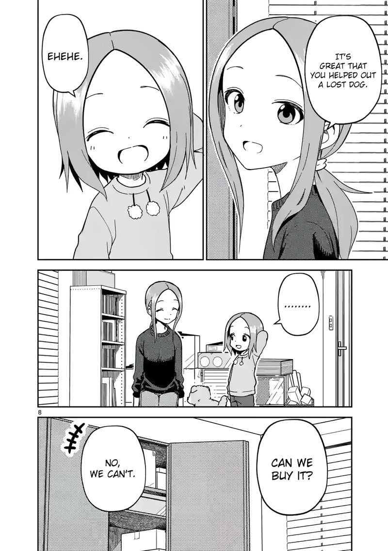 Karakai Jouzu No Moto Takagi San Chapter 212 Page 8