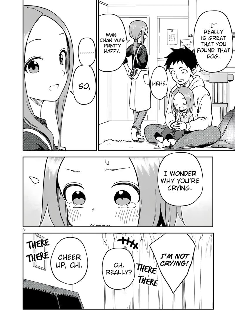 Karakai Jouzu No Moto Takagi San Chapter 213 Page 8