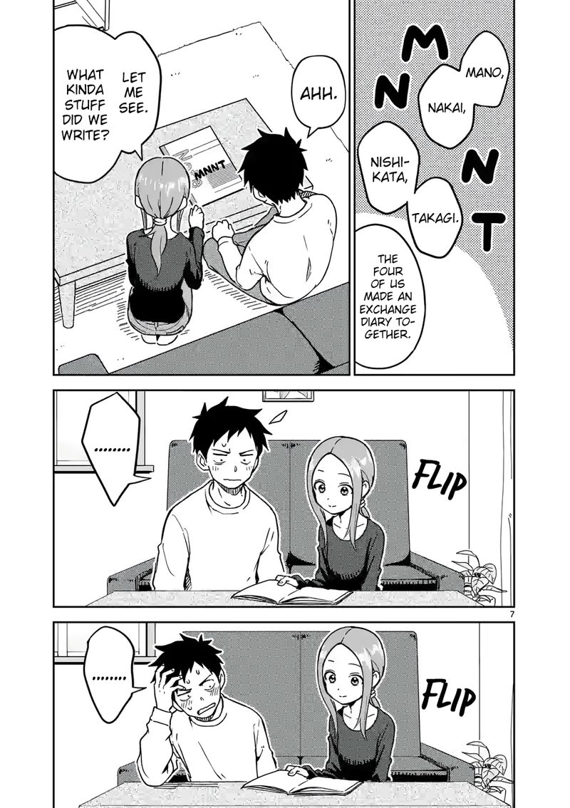 Karakai Jouzu No Moto Takagi San Chapter 214 Page 7