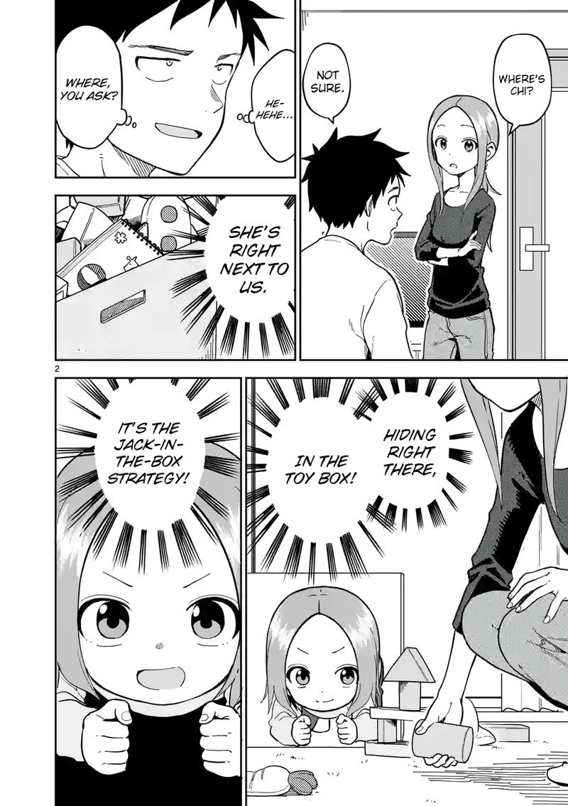 Karakai Jouzu No Moto Takagi San Chapter 215 Page 2