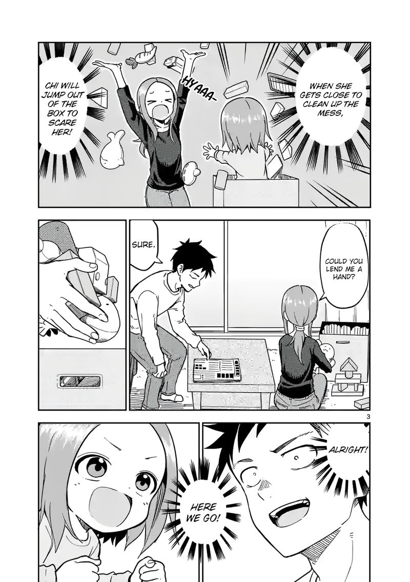 Karakai Jouzu No Moto Takagi San Chapter 215 Page 3