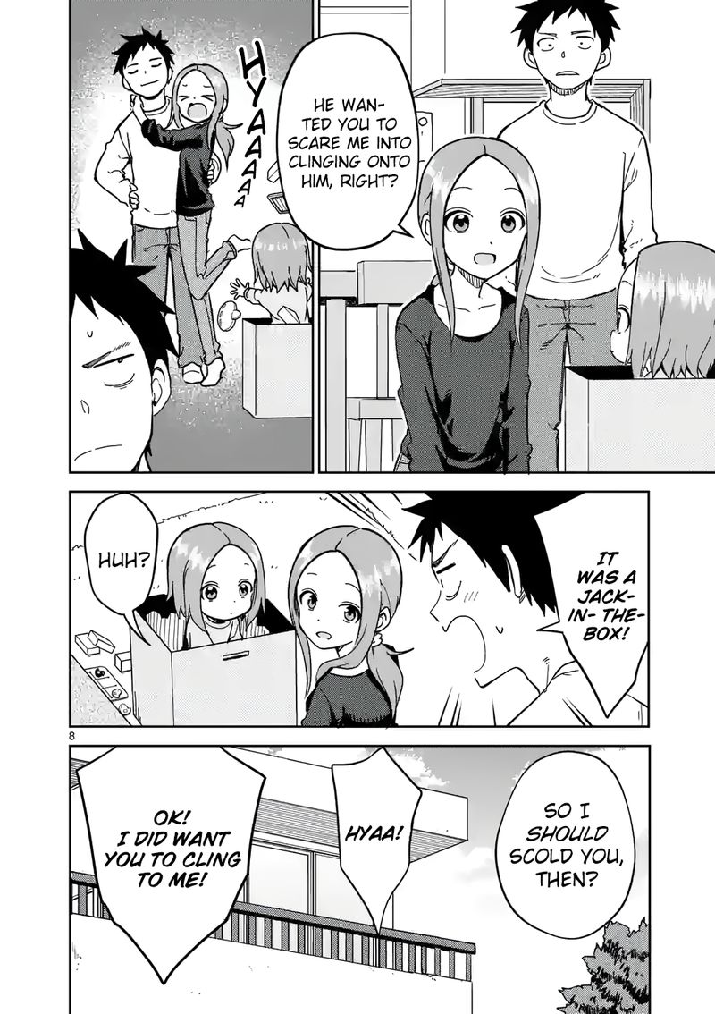 Karakai Jouzu No Moto Takagi San Chapter 215 Page 8