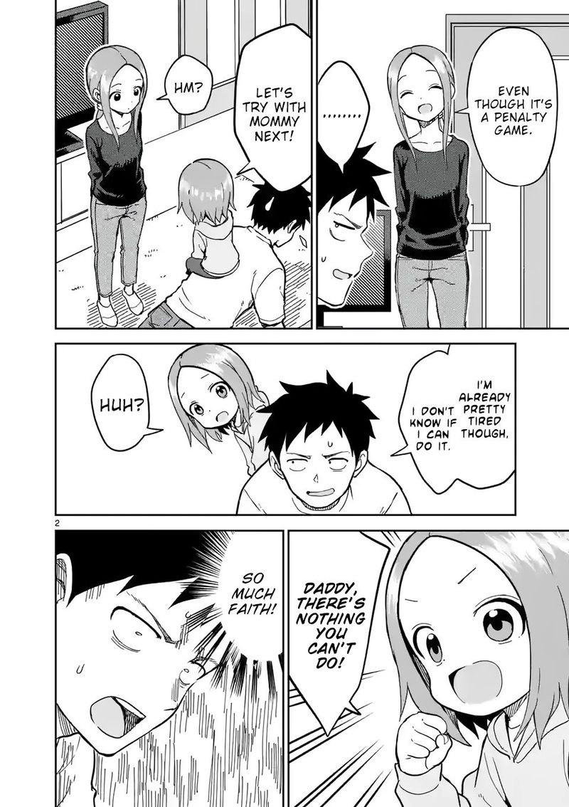 Karakai Jouzu No Moto Takagi San Chapter 217 Page 2