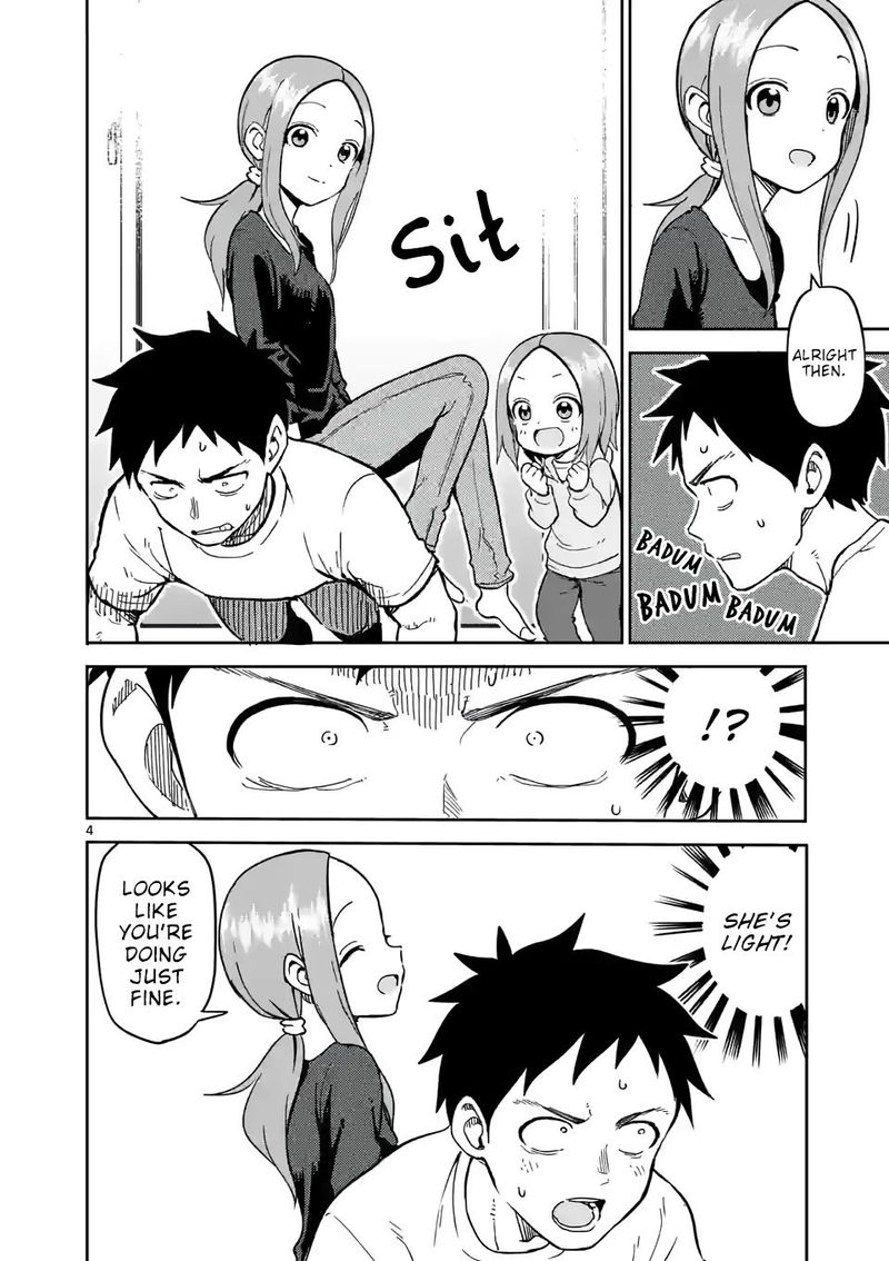 Karakai Jouzu No Moto Takagi San Chapter 217 Page 4