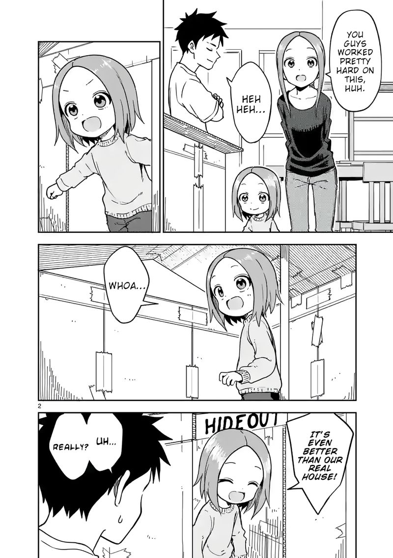 Karakai Jouzu No Moto Takagi San Chapter 218 Page 2