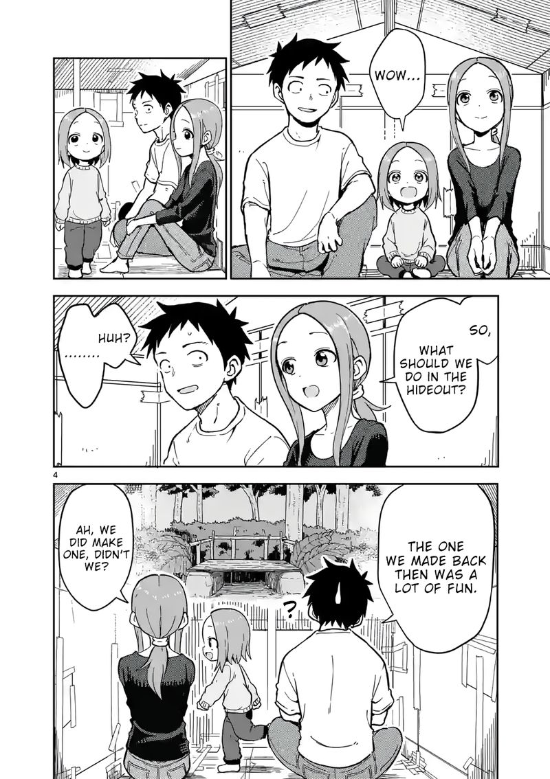 Karakai Jouzu No Moto Takagi San Chapter 218 Page 4