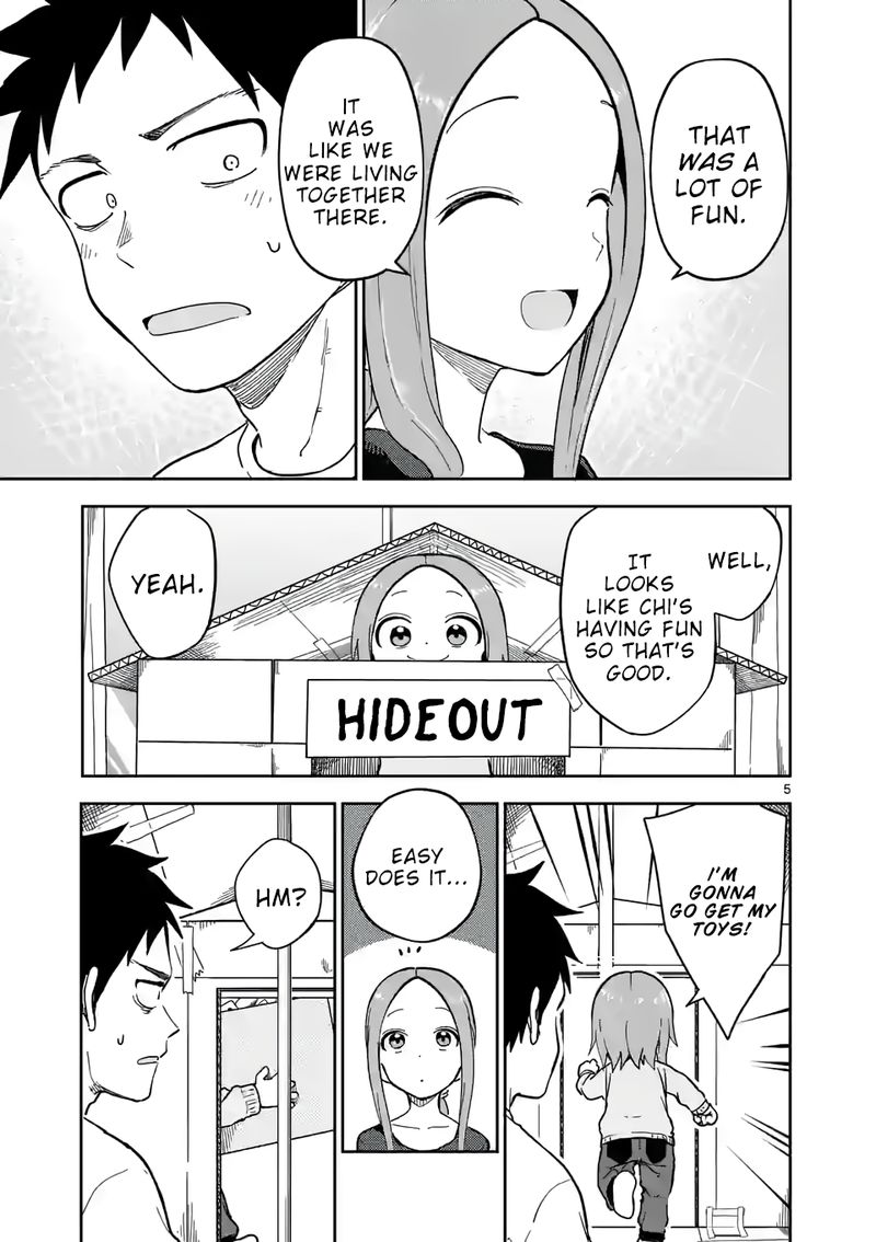 Karakai Jouzu No Moto Takagi San Chapter 218 Page 5