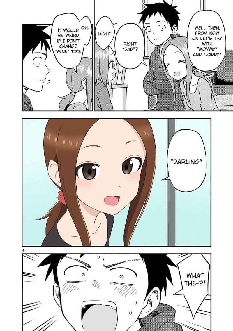 Karakai Jouzu No Moto Takagi San Chapter 219 Page 4