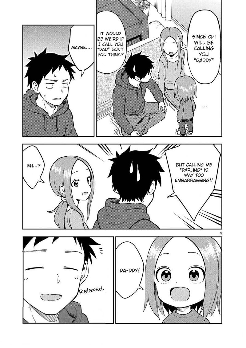 Karakai Jouzu No Moto Takagi San Chapter 219 Page 5