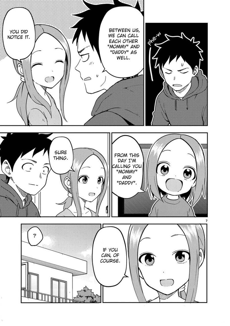 Karakai Jouzu No Moto Takagi San Chapter 219 Page 7