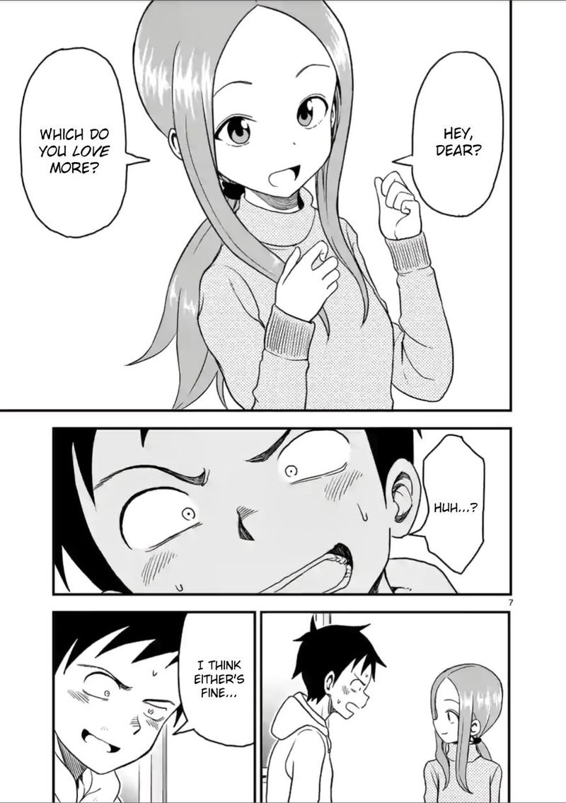 Karakai Jouzu No Moto Takagi San Chapter 22 Page 7