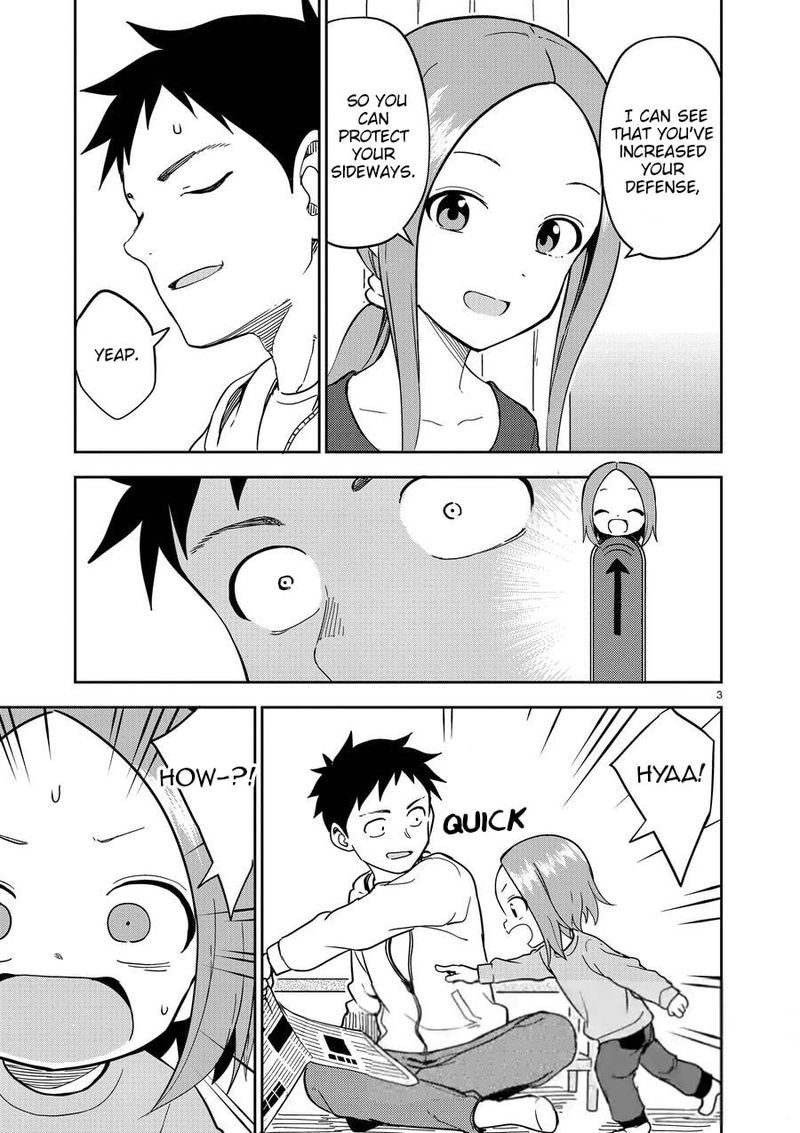 Karakai Jouzu No Moto Takagi San Chapter 220 Page 3