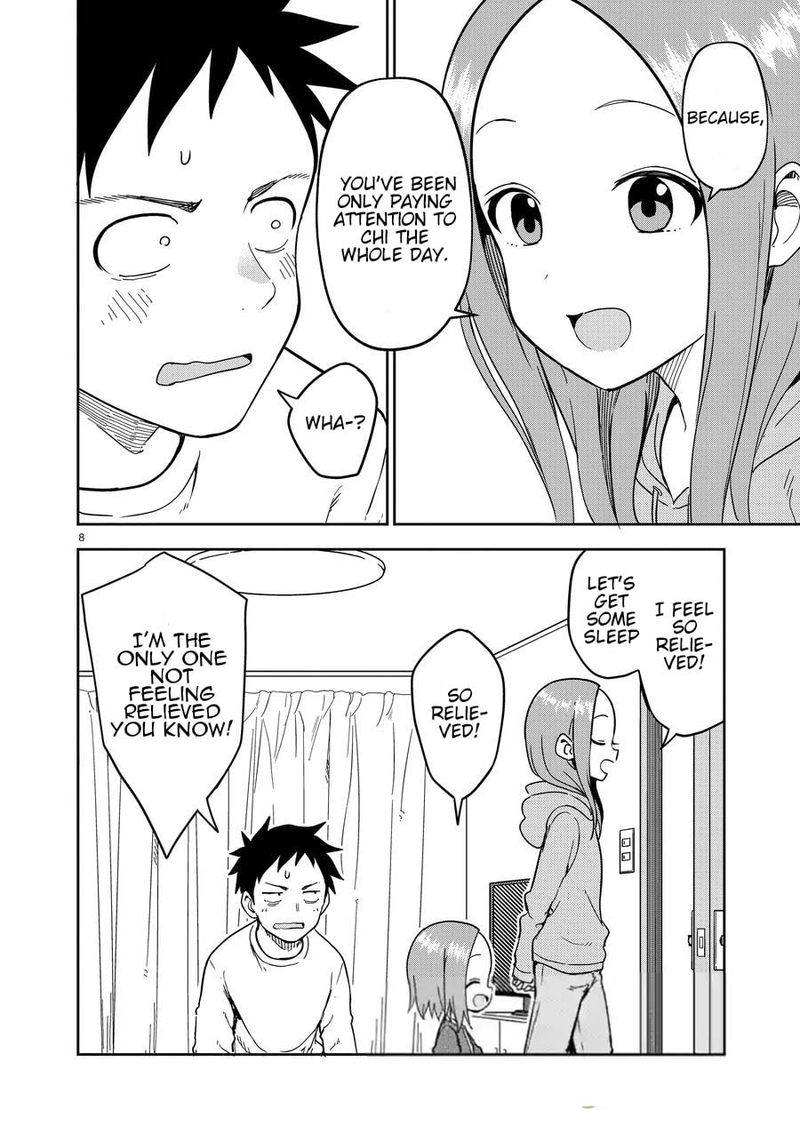 Karakai Jouzu No Moto Takagi San Chapter 220 Page 8