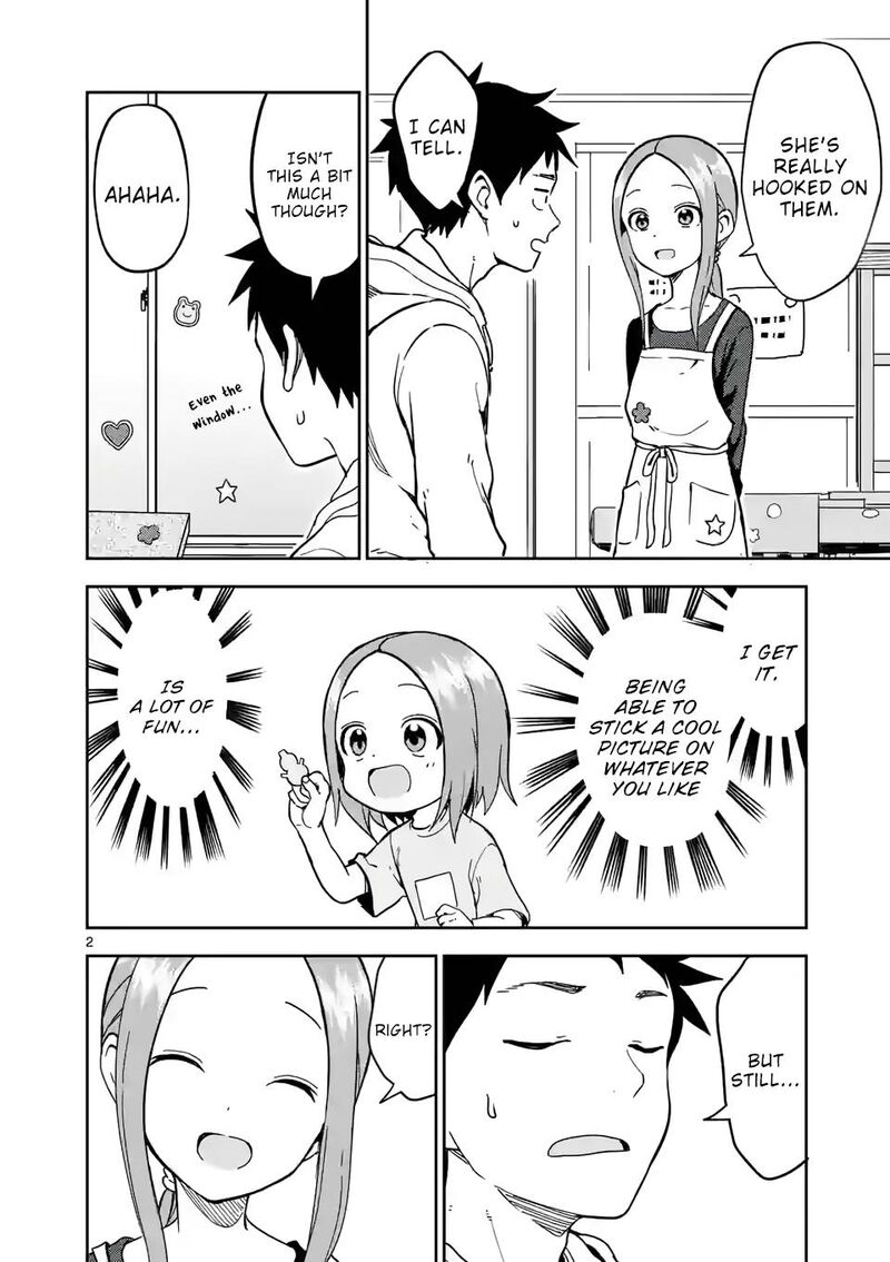 Karakai Jouzu No Moto Takagi San Chapter 221 Page 2