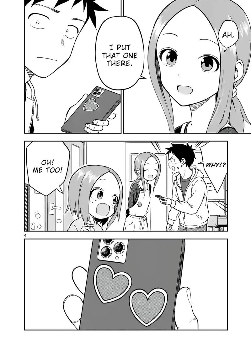 Karakai Jouzu No Moto Takagi San Chapter 221 Page 4