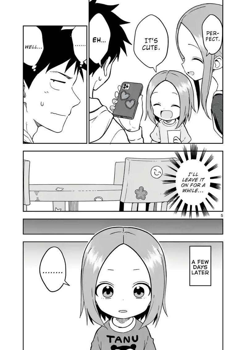 Karakai Jouzu No Moto Takagi San Chapter 221 Page 5