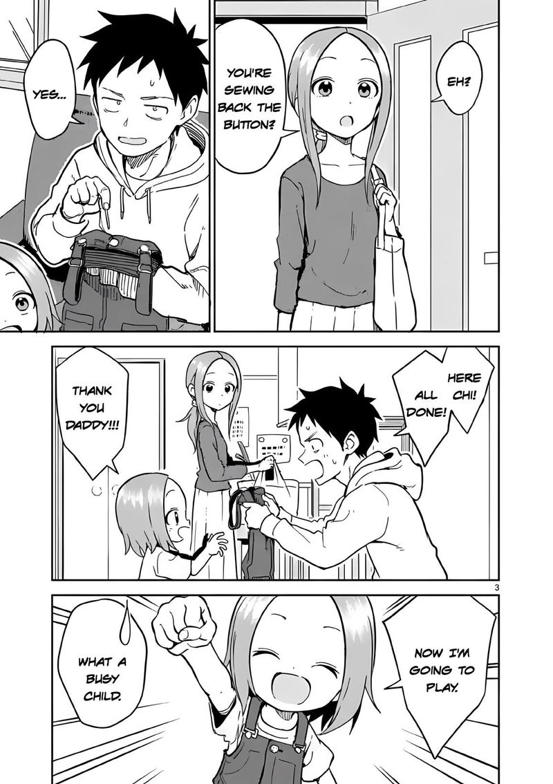 Karakai Jouzu No Moto Takagi San Chapter 222 Page 3