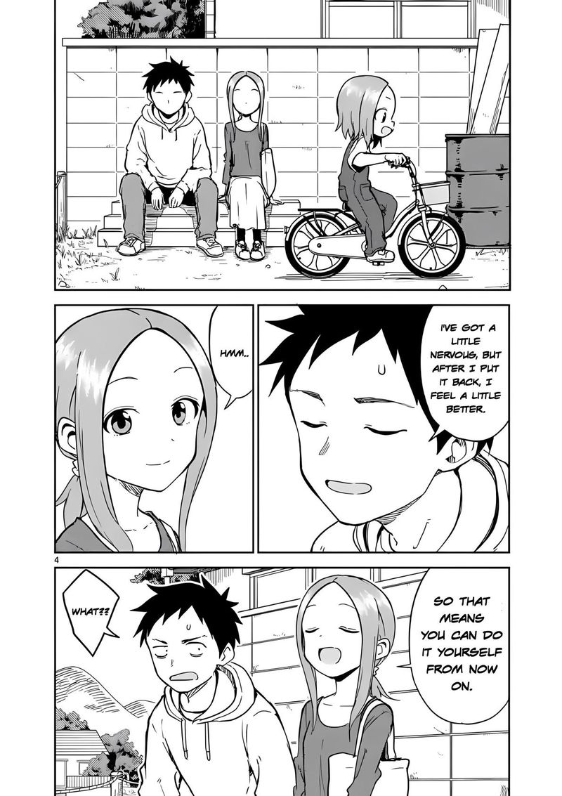 Karakai Jouzu No Moto Takagi San Chapter 222 Page 4