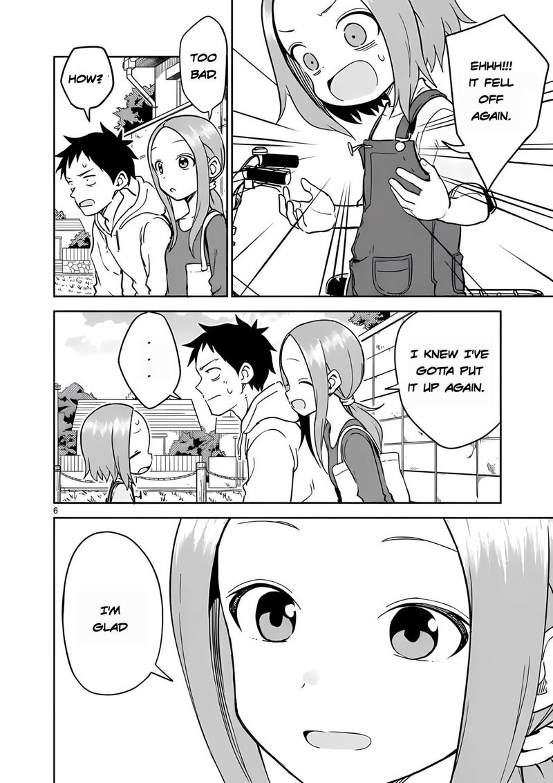 Karakai Jouzu No Moto Takagi San Chapter 222 Page 6