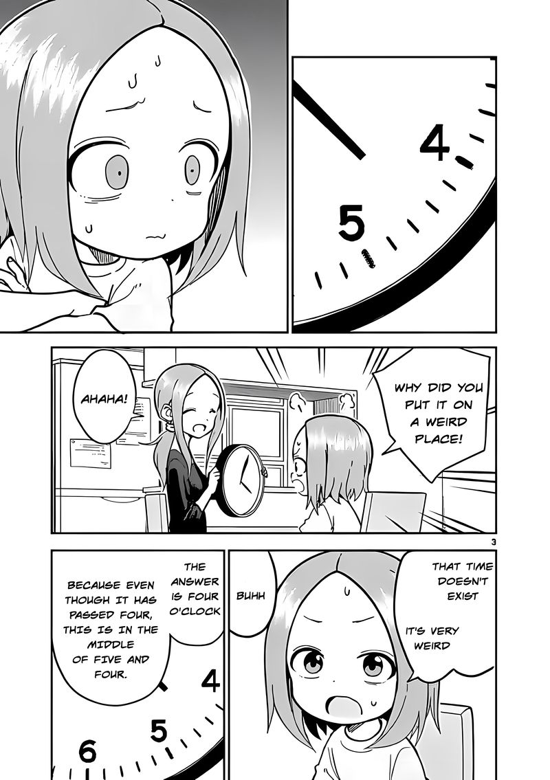 Karakai Jouzu No Moto Takagi San Chapter 224 Page 3