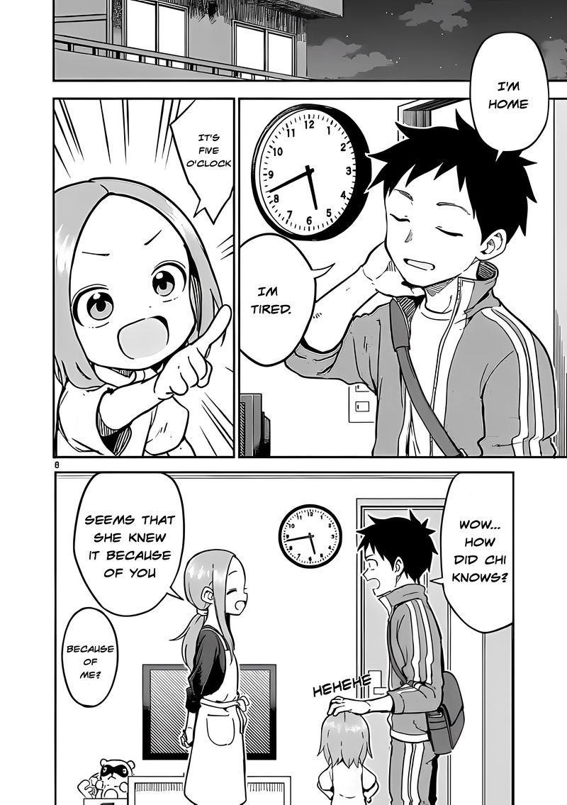 Karakai Jouzu No Moto Takagi San Chapter 224 Page 8