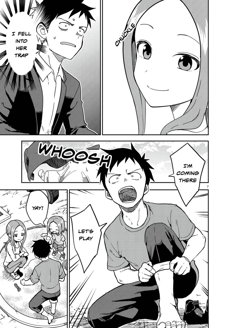 Karakai Jouzu No Moto Takagi San Chapter 225 Page 7