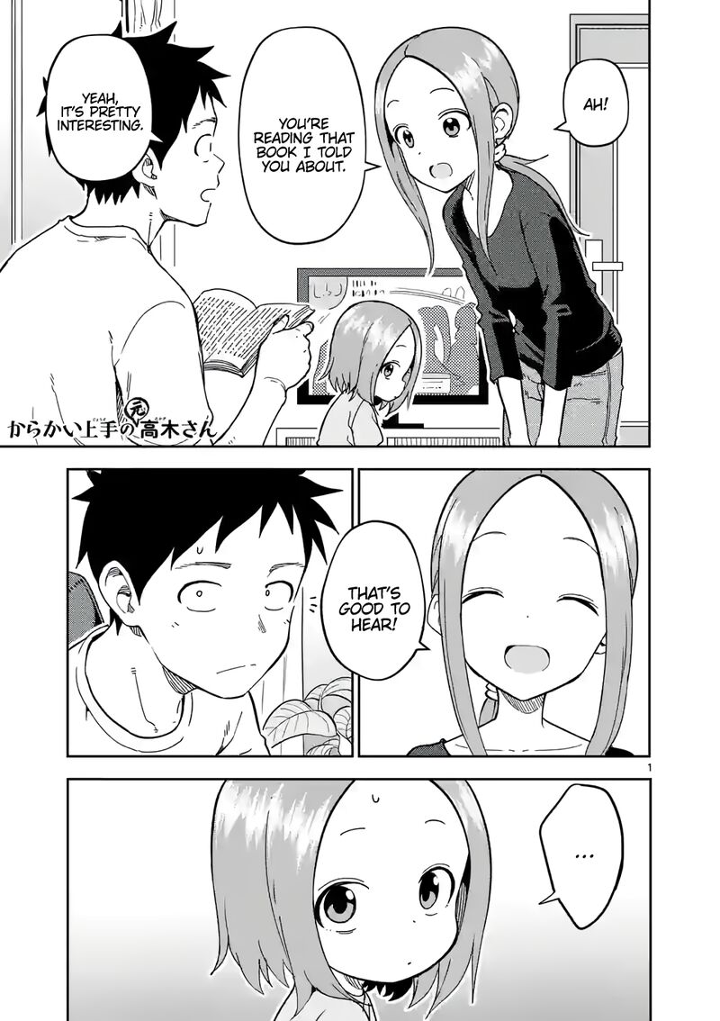 Karakai Jouzu No Moto Takagi San Chapter 227 Page 1