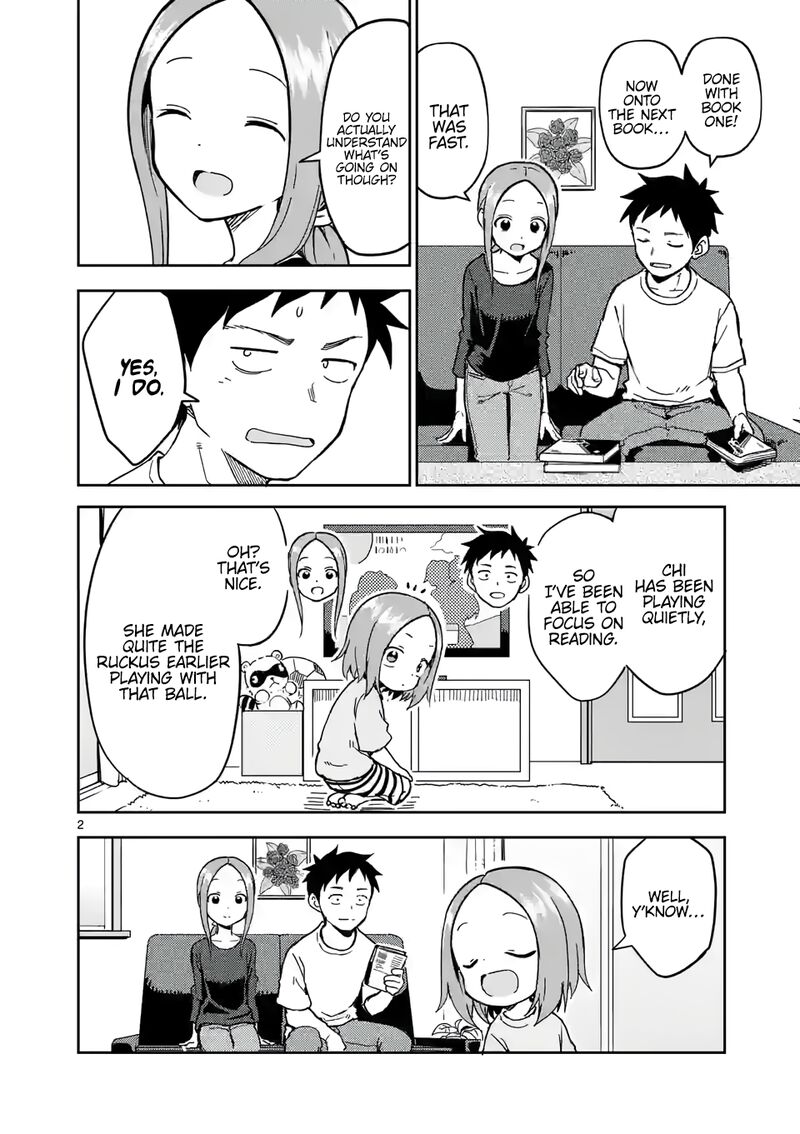 Karakai Jouzu No Moto Takagi San Chapter 227 Page 2