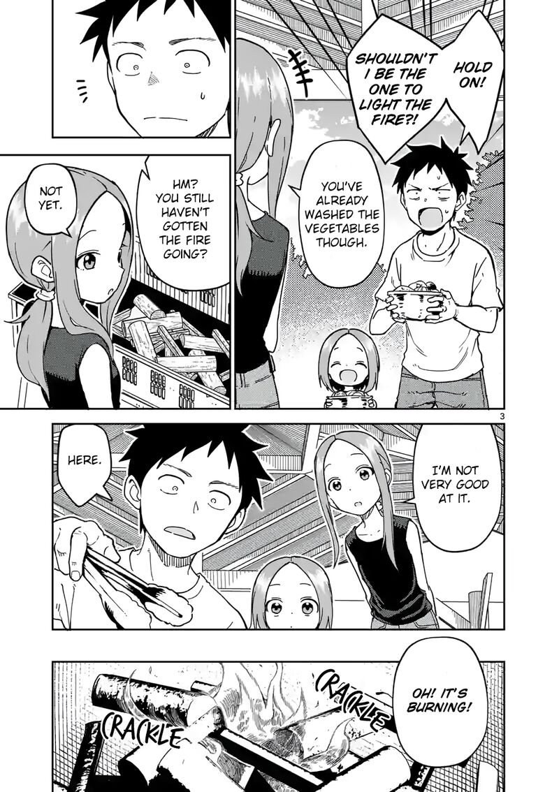 Karakai Jouzu No Moto Takagi San Chapter 228 Page 3