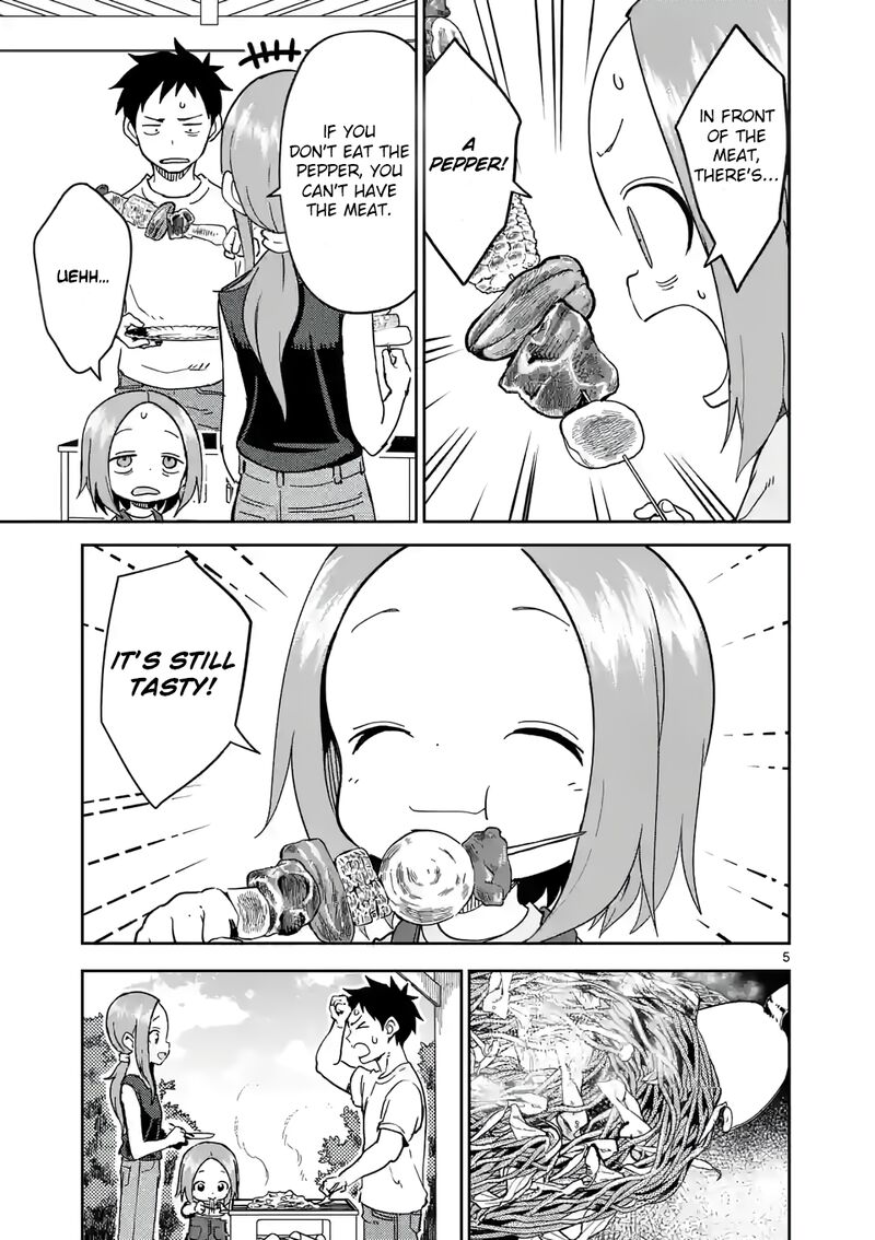 Karakai Jouzu No Moto Takagi San Chapter 228 Page 5