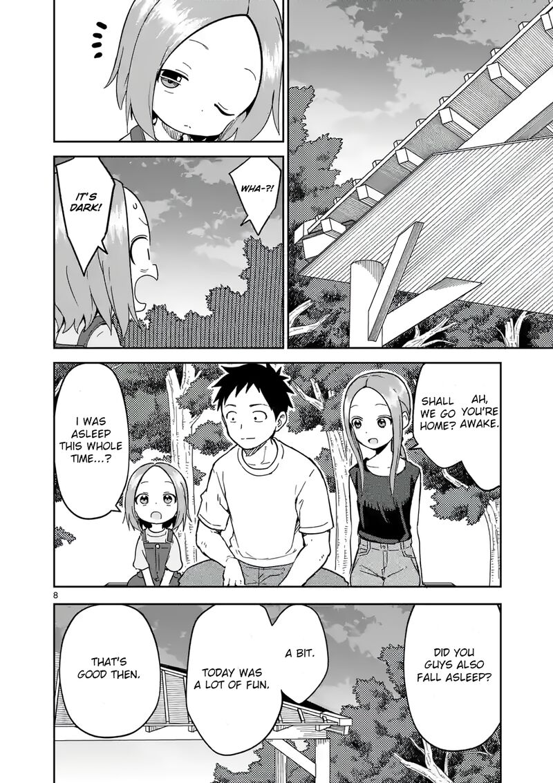 Karakai Jouzu No Moto Takagi San Chapter 228 Page 8