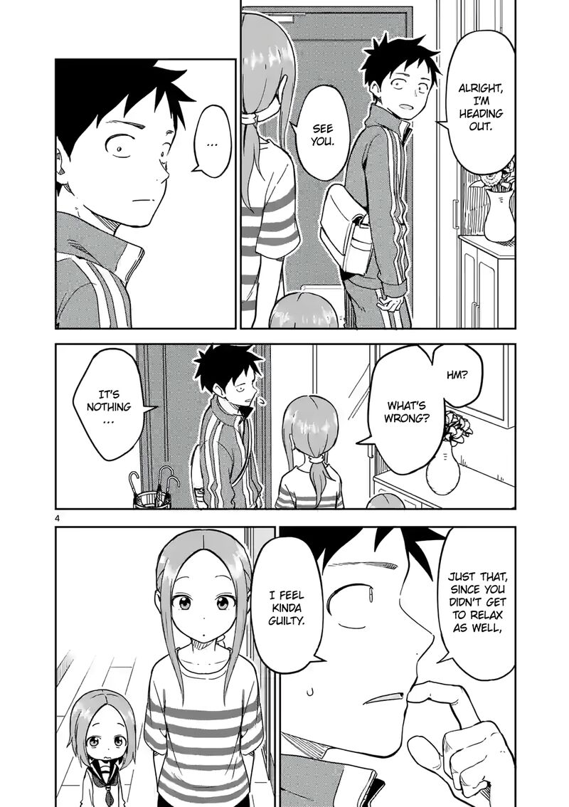 Karakai Jouzu No Moto Takagi San Chapter 229 Page 4